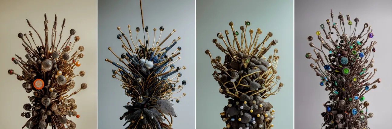 The Dimensions of Belonging, a series Olivier co-created with DALL·E for Kickstart AI. Credit: Olivier Teepe.